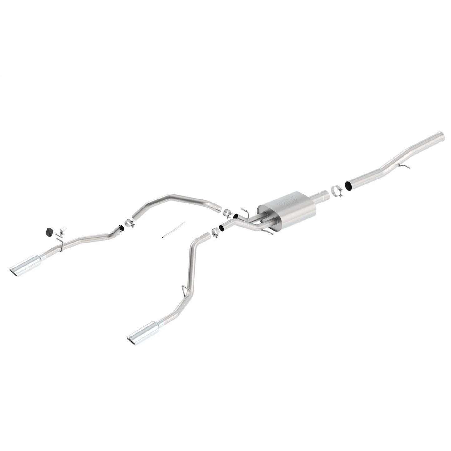 Borla 2014-2018 Chevrolet Silverado 1500/ GMC Sierra 1500 Cat-Back Exhaust System ATAK 140572