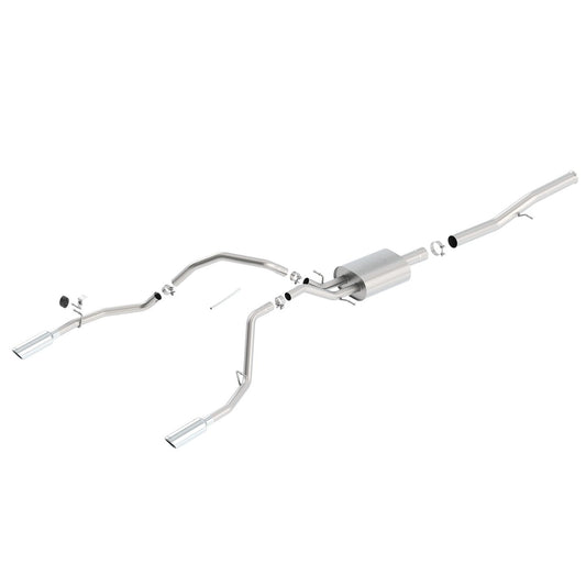 Borla 2014-2018 Chevrolet Silverado 1500/ GMC Sierra 1500 Cat-Back Exhaust System ATAK 140572