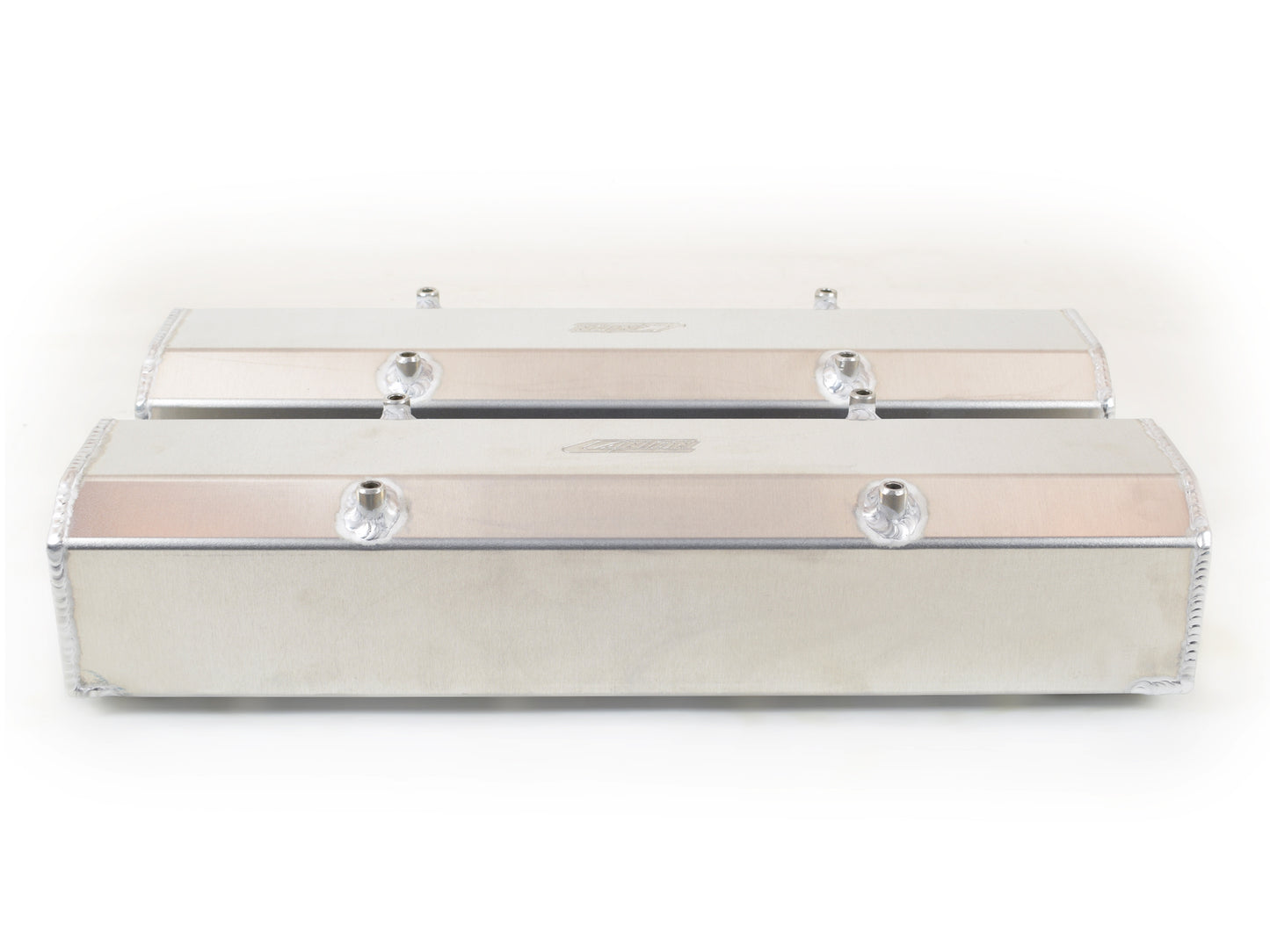Canton 65-200 Valve Covers For Small Block Chevy Fabricated Aluminum W/ Hardware
