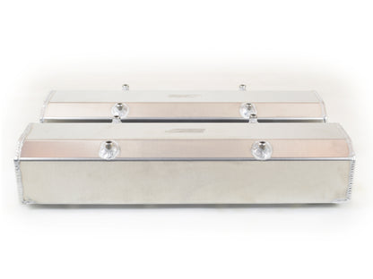 Canton 65-200 Valve Covers For Small Block Chevy Fabricated Aluminum W/ Hardware