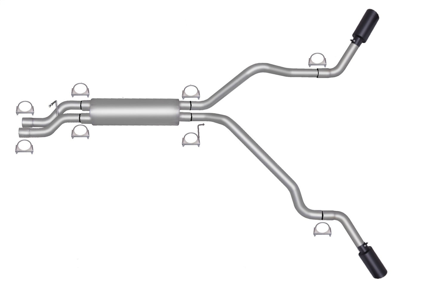 GIBSON EXHAUST Dual Extreme Exhaust System 65009B