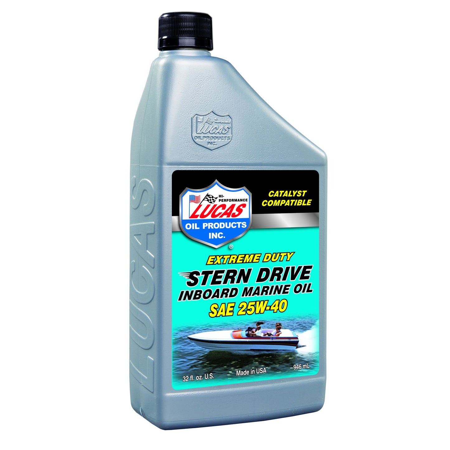 Lucas Oil Products Stern Drive Inboard Engine Oil SAE 25W-40 10677