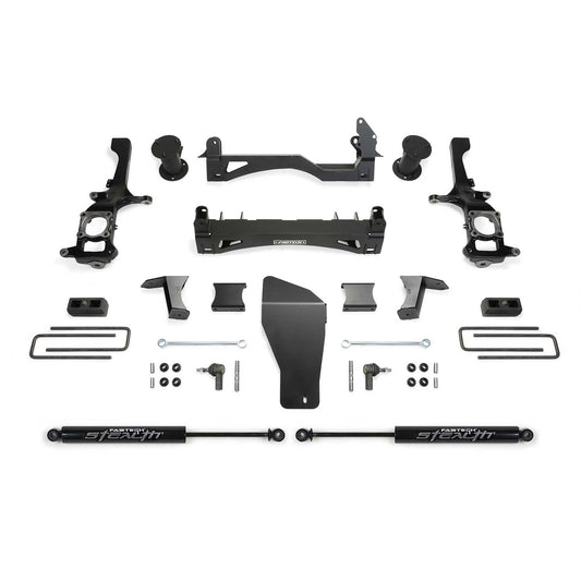 Fabtech 6" BASIC SYS W/STEALTH 2016-18 NISSAN TITAN XD 4WD K6005M
