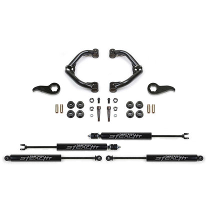 Fabtech 3.5 in. UNIBALL UCA KIT W/ STEALTH 2020-22 GM K2500HD K1155M