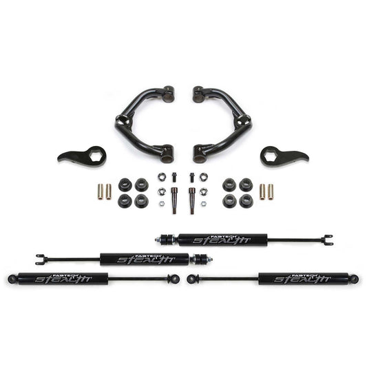 Fabtech 3.5 in. UNIBALL UCA KIT W/ STEALTH 2020-22 GM K2500HD K1155M