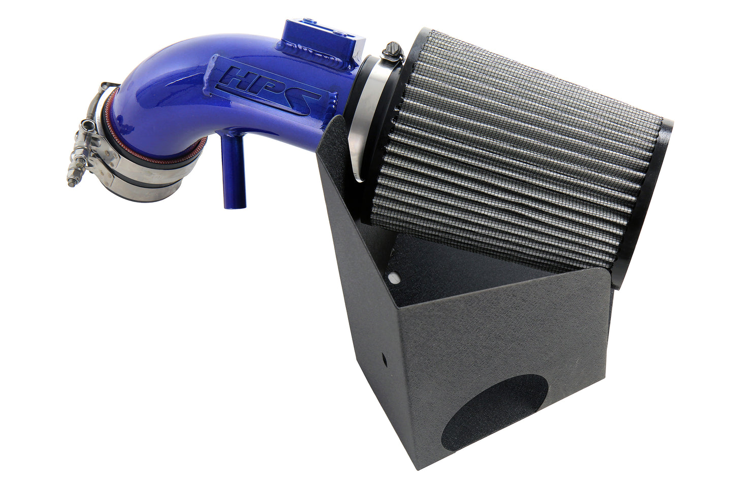 HPS Performance Gain 5 Hp And 4.7 Lb-ft. Of Tq Improve Throttle Response High Flow Air Filter 827-694BL