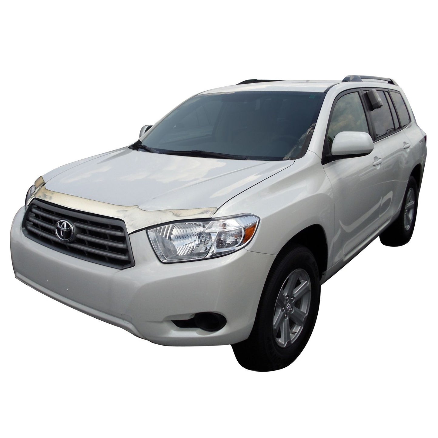 Auto Ventshade 622026 Aeroskin Flush Mount Chrome Hood Protector For 2008-2010 Toyota Highlander