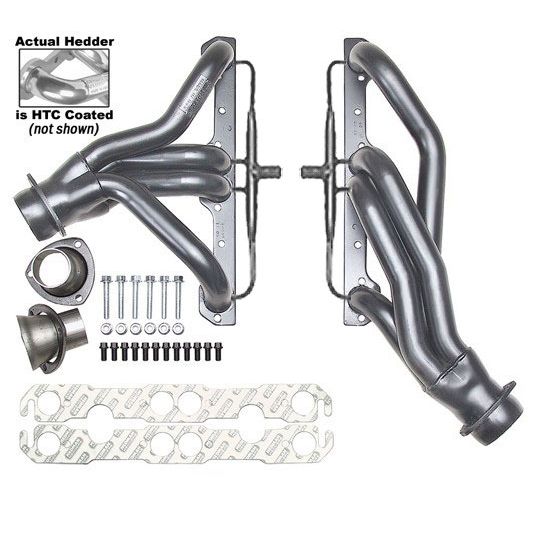 Hedman Hedders HTC COATED HEADERS; 1-5/8 IN. TUBE DIA.; 3 IN. COLL.; MID-LENGTH DESIGN 66641