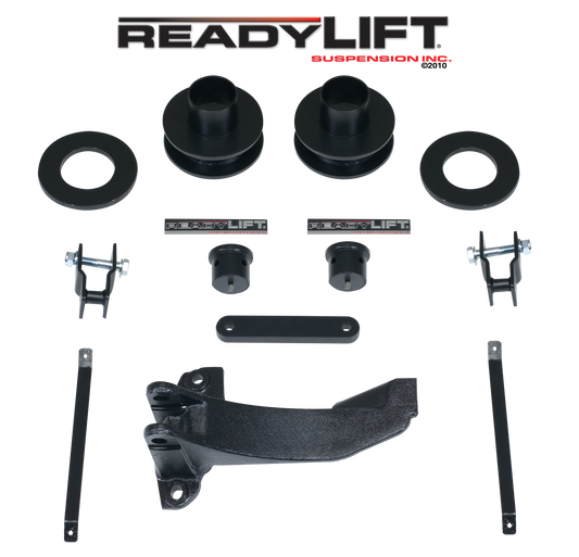 ReadyLift 2005-07 FORD F250/F350/F450 2.5'' Front Leveling Kit with Track Bar Bracket 66-2515