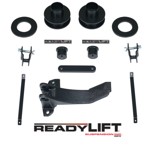 ReadyLift 2008-10 FORD F250/F350/F450 2.5'' Front Leveling Kit with Track Bar Bracket 66-2516