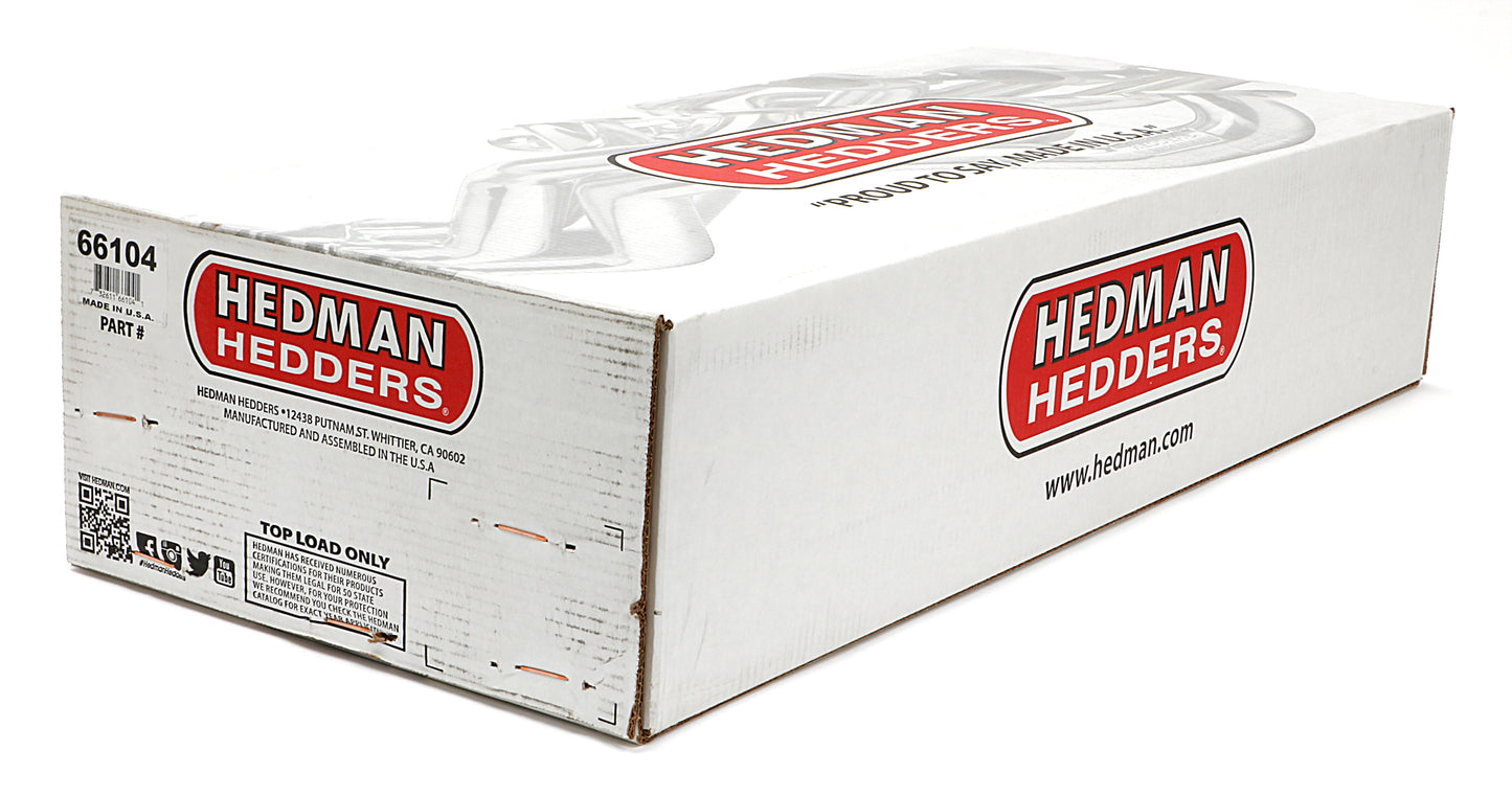 Hedman Hedders HTC COATED HEADERS; 1-3/4 IN. TUBE DIA.; 3 IN. COLL.; FULL LENGTH DESIGN 66104