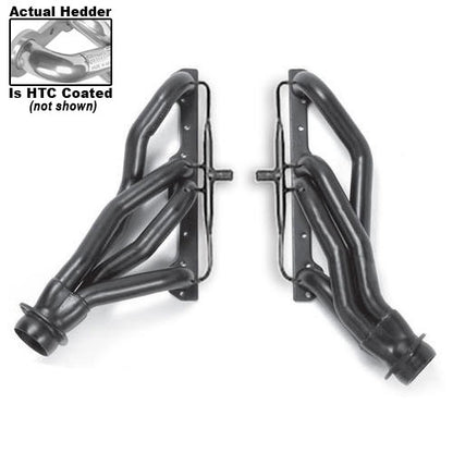 Hedman Hedders HTC COATED HEADERS; 1-5/8 IN. TUBE DIA.; 3 IN. COLL.; MID-LENGTH DESIGN 66601
