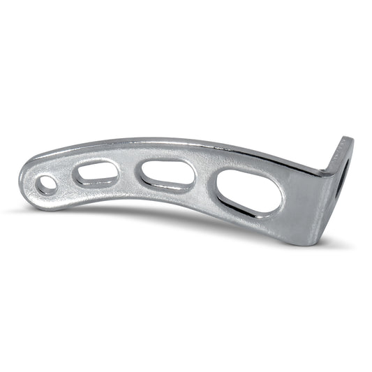 Proform Engine Carburetor Return Spring Bracket; Fits Most Fords Applications; Chrome 66616