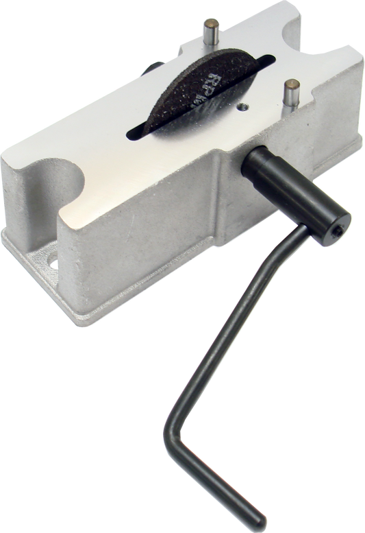 Proform Engine Piston Ring Filer; Manual Model; Includes One 120 Grit Wheel; Alum. Base 66785