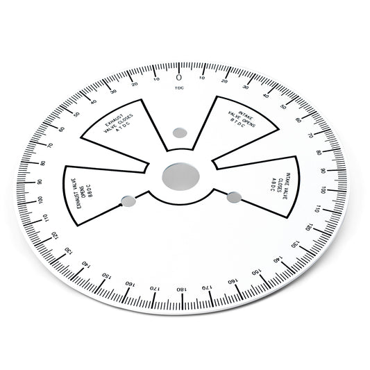 Proform Camshaft Degree Wheel; 9 Inch Diameter; With Instructions 66791