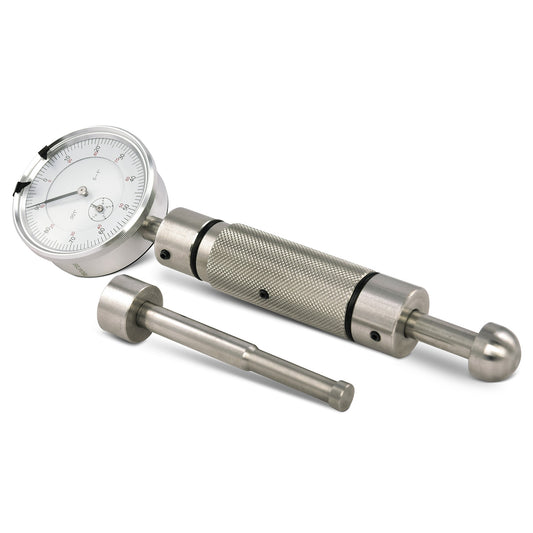 Proform Engine Camshaft Checking Tool with Dial Indicator; Fits GM and Ford Lift Bores 66838