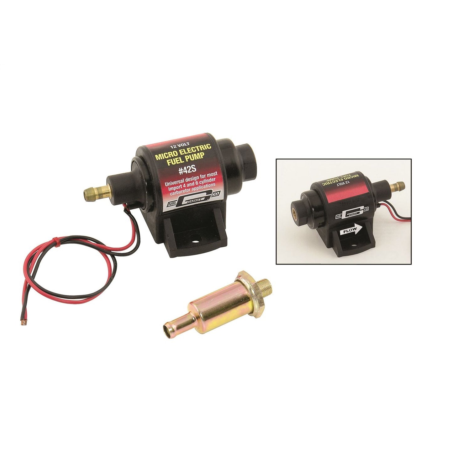 Mr Gasket Electric Fuel Pump MRGAS-42S