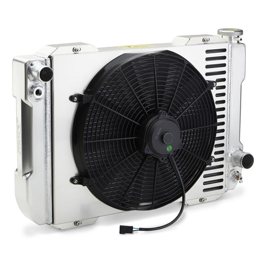Proform 123 Series Radiator System; Universal; GM; 21" Core; Shroud & Fan; Manual Trans 121GS10