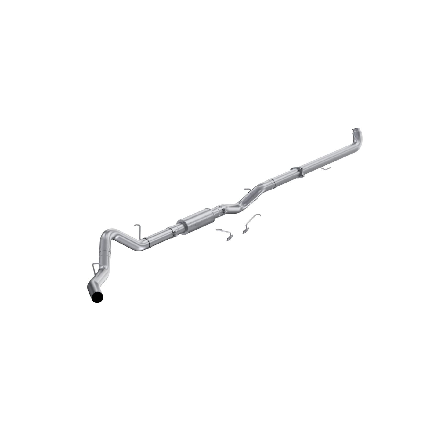 MBRP Exhaust 4in. Downpipe-Back; Single Side S6005P