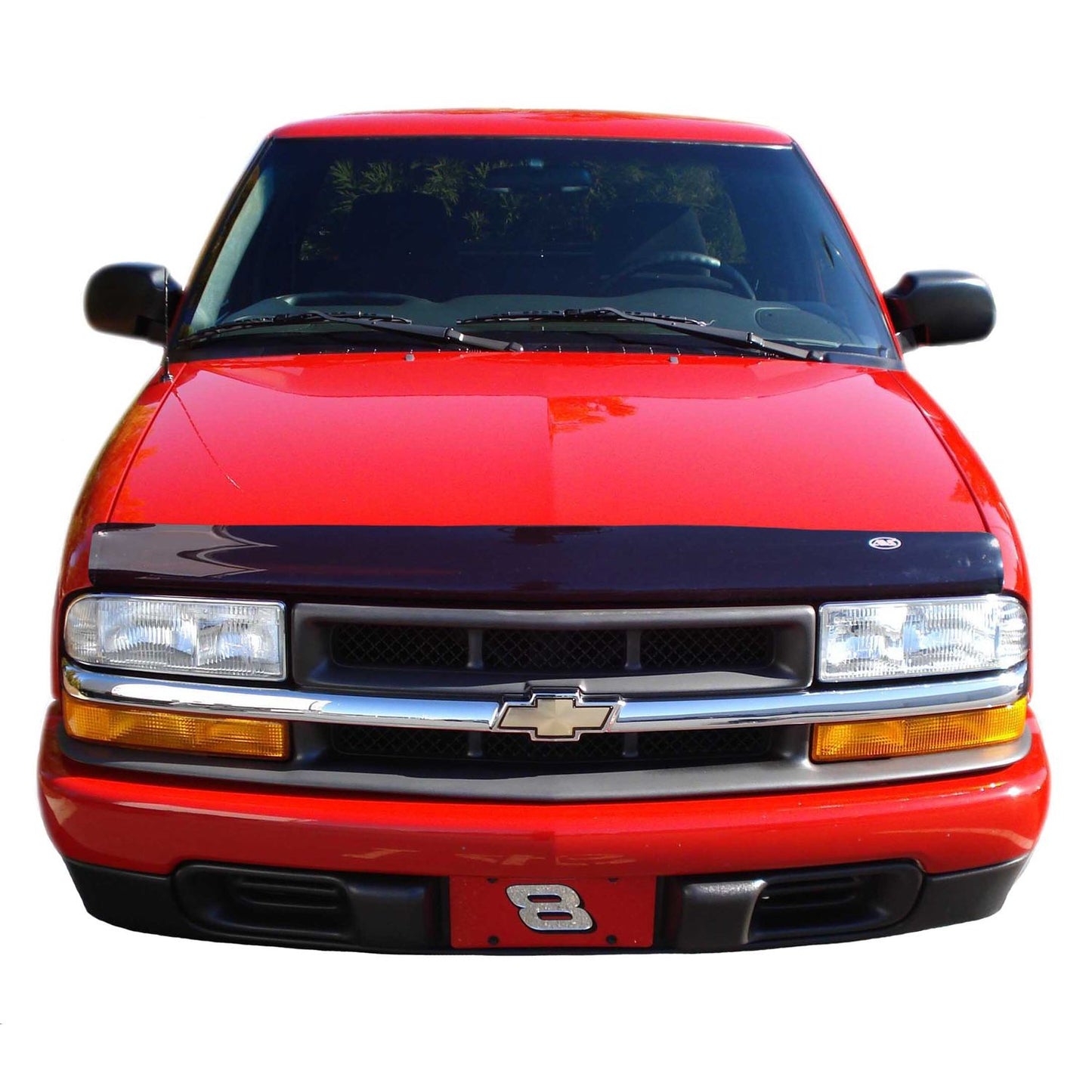 Auto Ventshade 22036 Bugflector Dark Smoke Hood Shield For 1994-2005 Chevrolet S10/GMC Sonoma 1995-2005 S10 Blazer/GMC S15 Jimmy 1996-2001 Bravada 1998-2001 Envoy