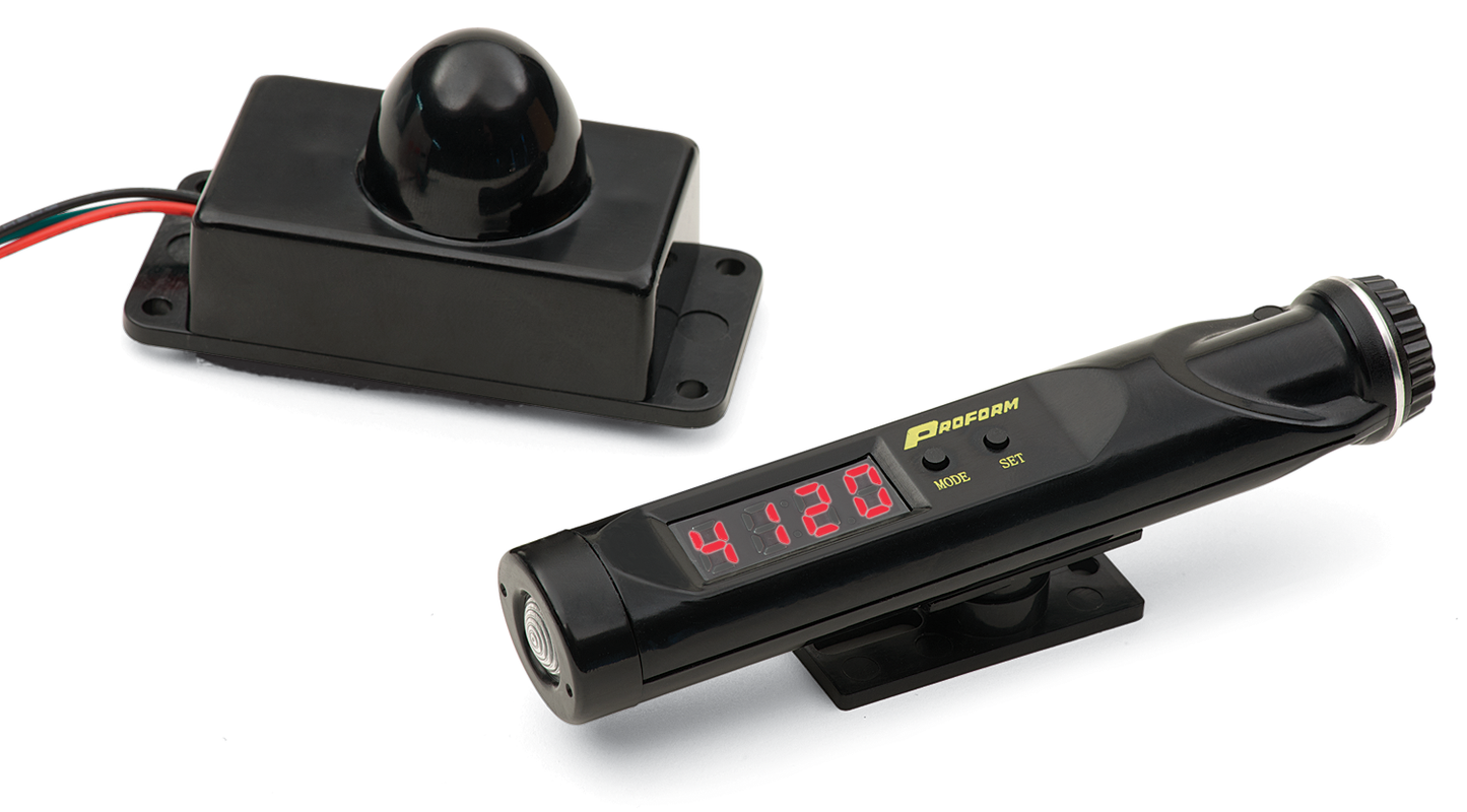 Proform RPM Shift Light; Tachometer; Wireless; LED; Digital; 3-Wire Hookup Transmitter 67006C