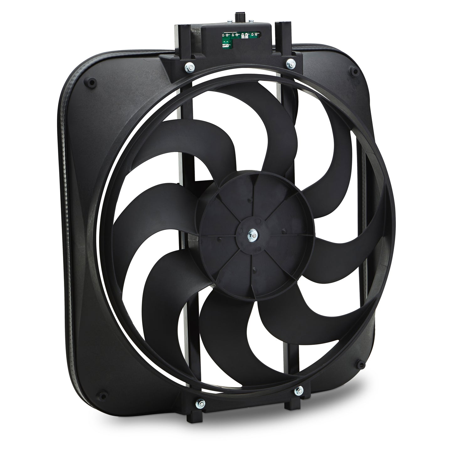 Proform S-Blade Radiator Fan; High Performance Model with Thermostat; 15 In; 2800CFM 67028