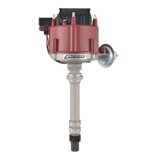 Proform HEI Distributor; Street/Strip; Built-In Coil; Red Cap; Chevy V6 200-229 Engines 67084