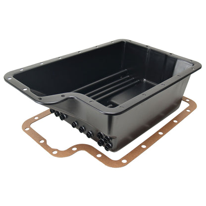 Derale Transmission Cooling Pan, Reduces Fluid Temps up to 50 DegreeF, Increase Capacity 14208