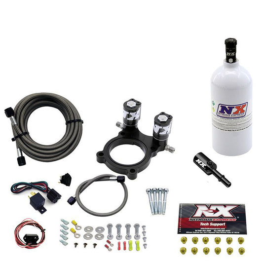 Nitrous Express NITROUS PLATE SYSTEM FOR CAN AM MAVERICK W/ 2.5LB BOTTLE NX-67200-2.5P