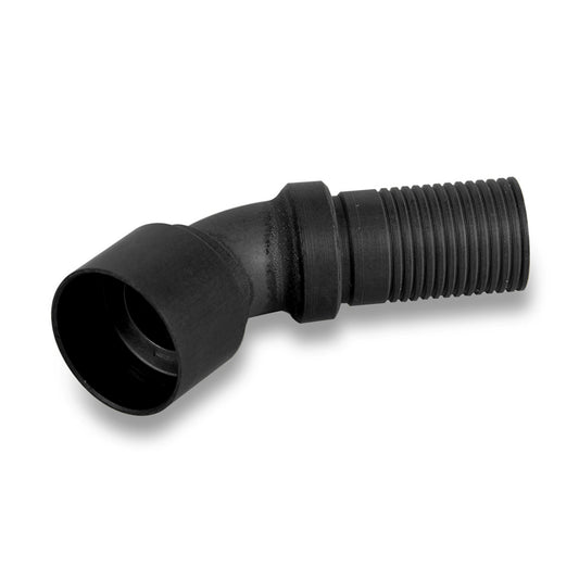 Ultra-Flex™ 45 Deg. Crimp-On Wiggins® QD Hose End
