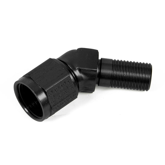 Ultra-Flex™ 45 Deg. Crimp-On AN Hose End