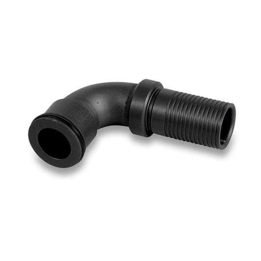 Ultra-Flex™ 90 Deg. Crimp-On Wiggins® QD Hose End