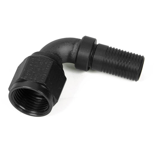 Ultra-Flex™ 90 Deg. Crimp-On AN Hose End