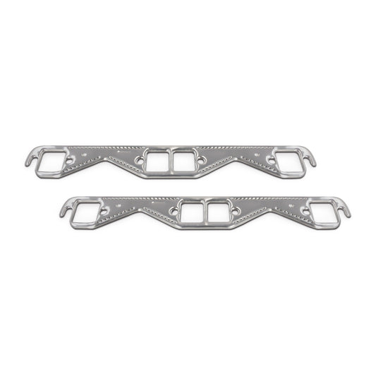 Proform Engine Header Gasket Set; Small Block Chevy; Square Port; Aluminum Material;Pair 67921