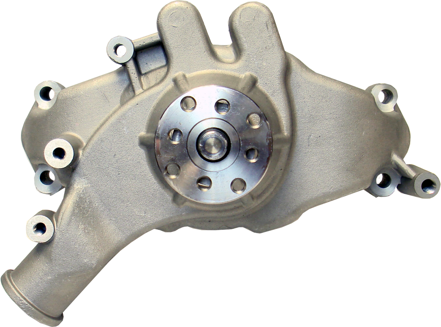 Proform Engine Water Pump; Mechanical Long Style; High Flow Model; Satin; BB Chevy 68241