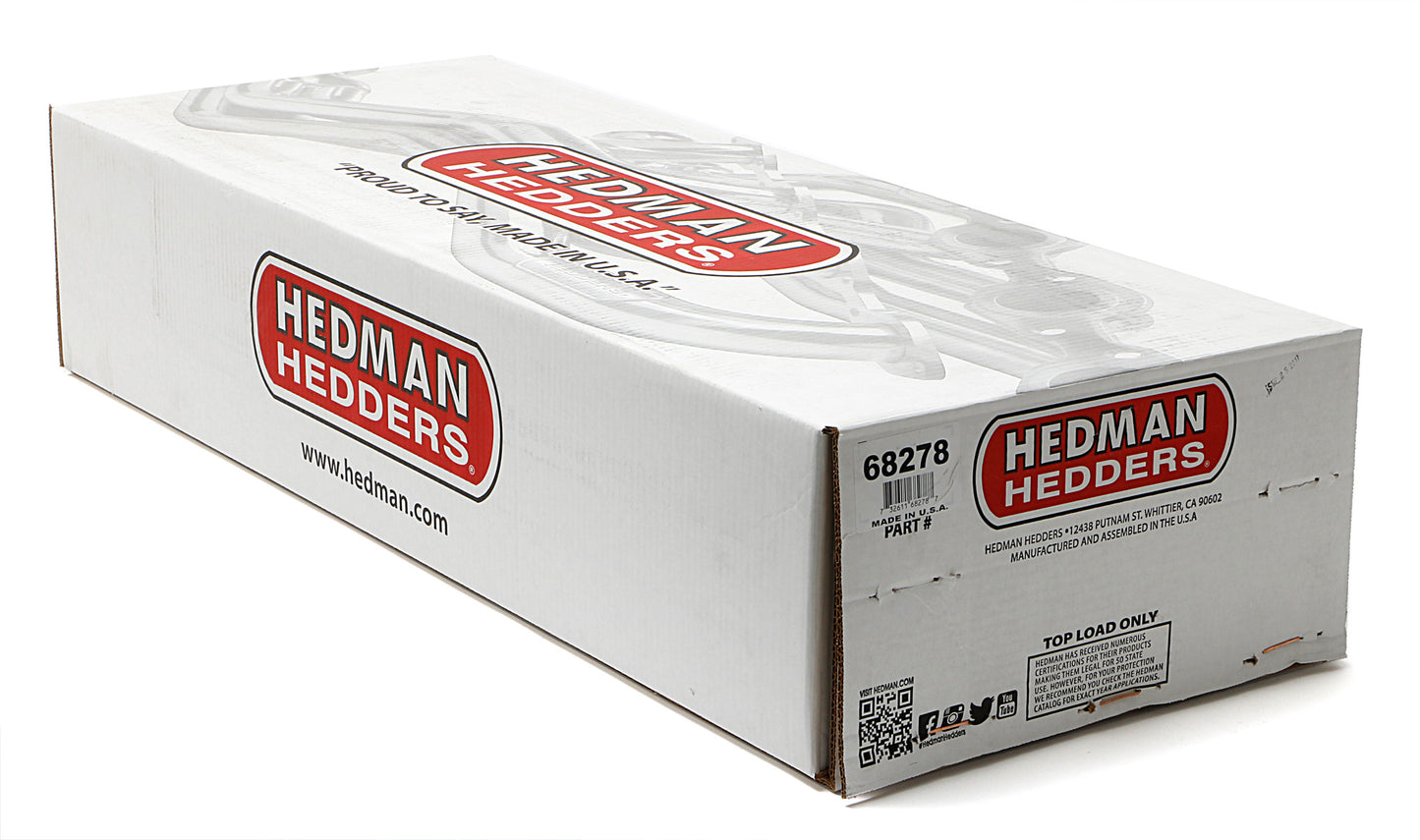 Hedman Hedders ELITE HEADERS; 1-5/8 IN. TUBE DIA.; 3 IN. COLL.; FULL LENGTH DESIGN 68278