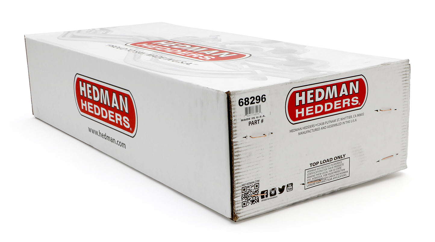 Hedman Hedders HTC COATED HEADERS; 1-5/8 IN. TUBE DIA.; 3 IN. COLL.; FULL LENGTH DESIGN 68296