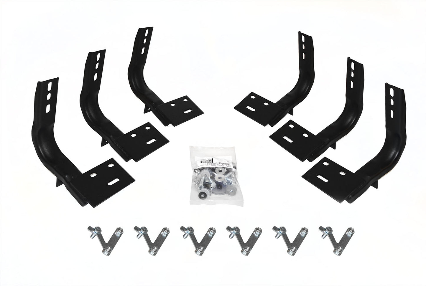 Go Rhino 6840995 OE Xtreme Side Steps Mounting Brackets Only Textured Black