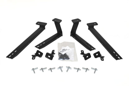 Go Rhino 6849035 OE Xtreme Side Steps Mounting Brackets Only Textured Black