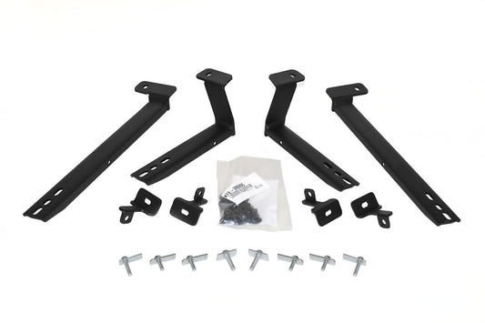 Go Rhino 6849035 OE Xtreme Side Steps Mounting Brackets Only Textured Black