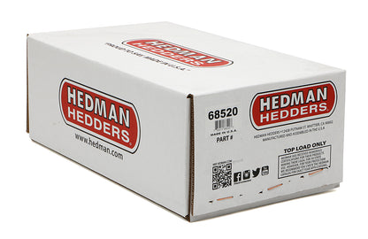 Hedman Hedders BLOCK HUGGER HEADERS; CHEVY LS SERIES; 1-1/2 IN. TUBES; UNCOATED 68520