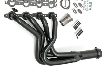 Hedman Hedders STEPPED-HTC HEADERS FOR 1998-2002 CHEVROLET CAMARO OR PONTIAC FIREBIRD; 5.7L LS ENGINE; 1-5/8 IN. TO 1-3/4 IN. STEPPED TUBE DIAMETER; 3 IN. BALL/SOCKET COLLECTOR; UNCOATED MILD STEEL CONSTRUCTION 68534