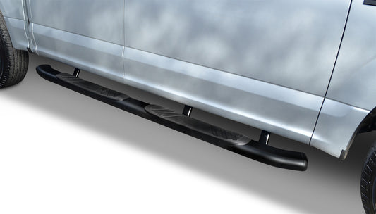 Go Rhino 685415587CB 5" OE Xtreme Composite SideSteps With Mounting Bracket Kit Black