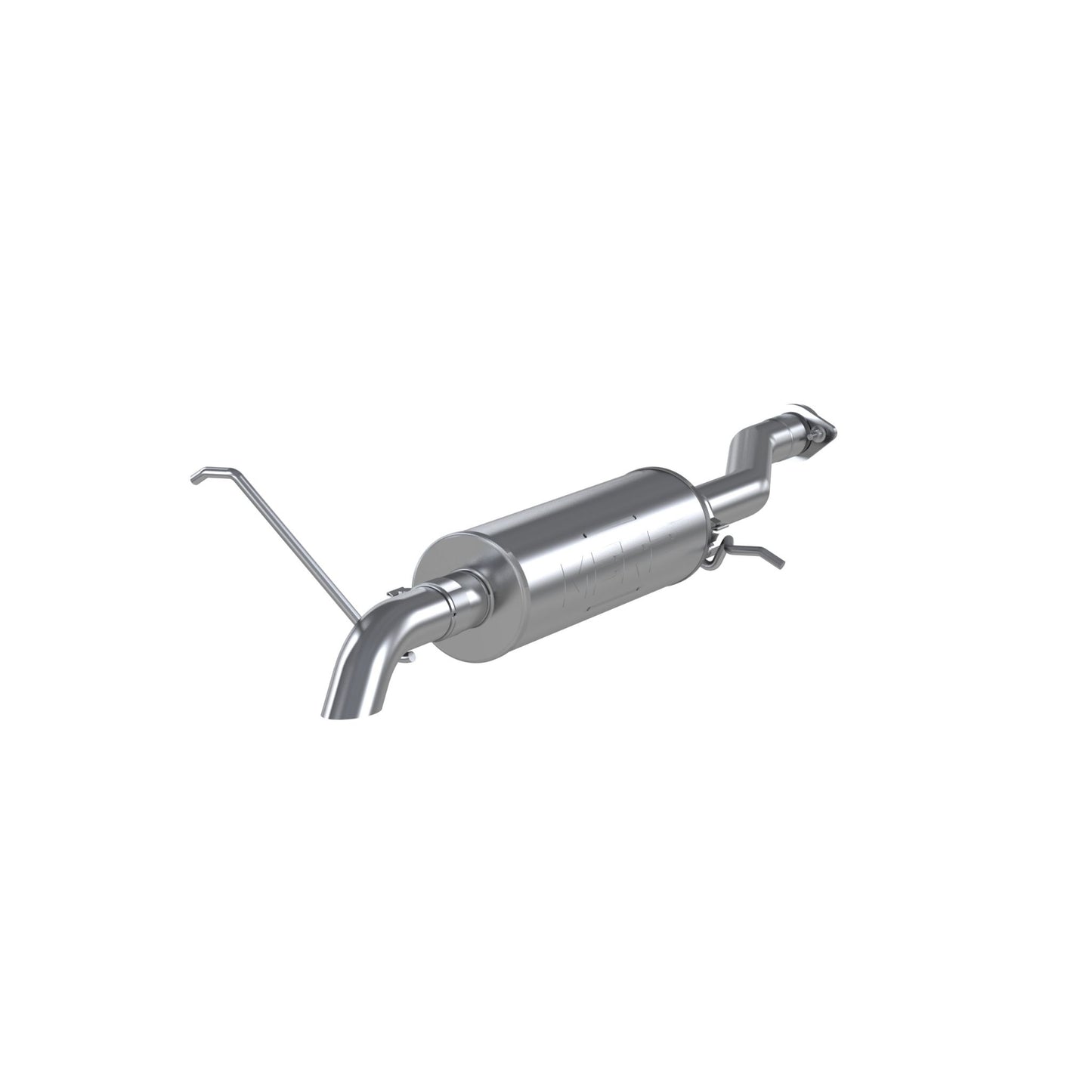 MBRP Exhaust 2 1/2in. Cat Back; Before Axle Turn Down; AL S5052AL