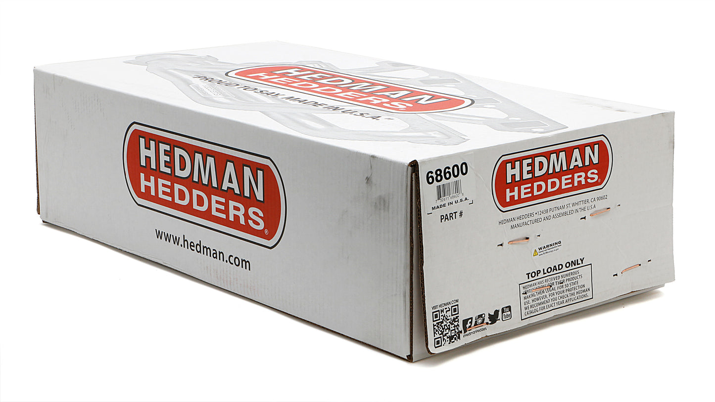 Hedman Hedders STANDARD UNCOATED HEADERS; 1-5/8 IN. TUBE DIA.; 3 IN. COLL.; MID-LENGTH DESIGN 68600