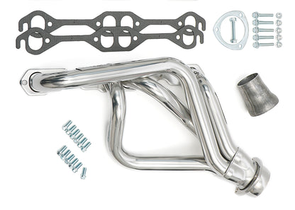 Hedman Hedders HTC COATED HEADERS; 1-5/8 IN. TUBE DIA.; 3 IN. COLL.; MID-LENGTH DESIGN (FOR CLOSE RATIO STEERING BOXES) 68626