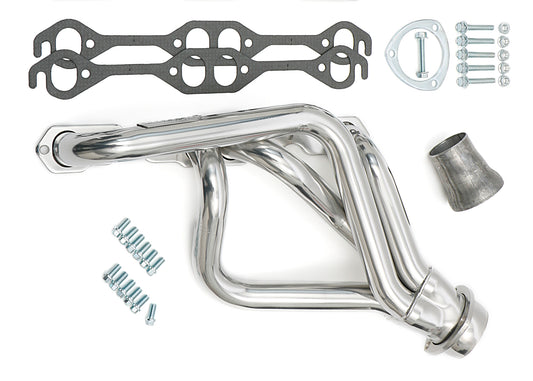 Hedman Hedders HTC COATED HEADERS; 1-5/8 IN. TUBE DIA.; 3 IN. COLL.; MID-LENGTH DESIGN (FOR CLOSE RATIO STEERING BOXES) 68626