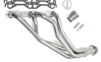 Hedman Hedders HTC COATED HEADERS; 1-5/8 IN. TUBE DIA.; 3 IN. COLL.; FULL LENGTH DESIGN (FOR CLOSE RATIO STEERING BOXES) 68676