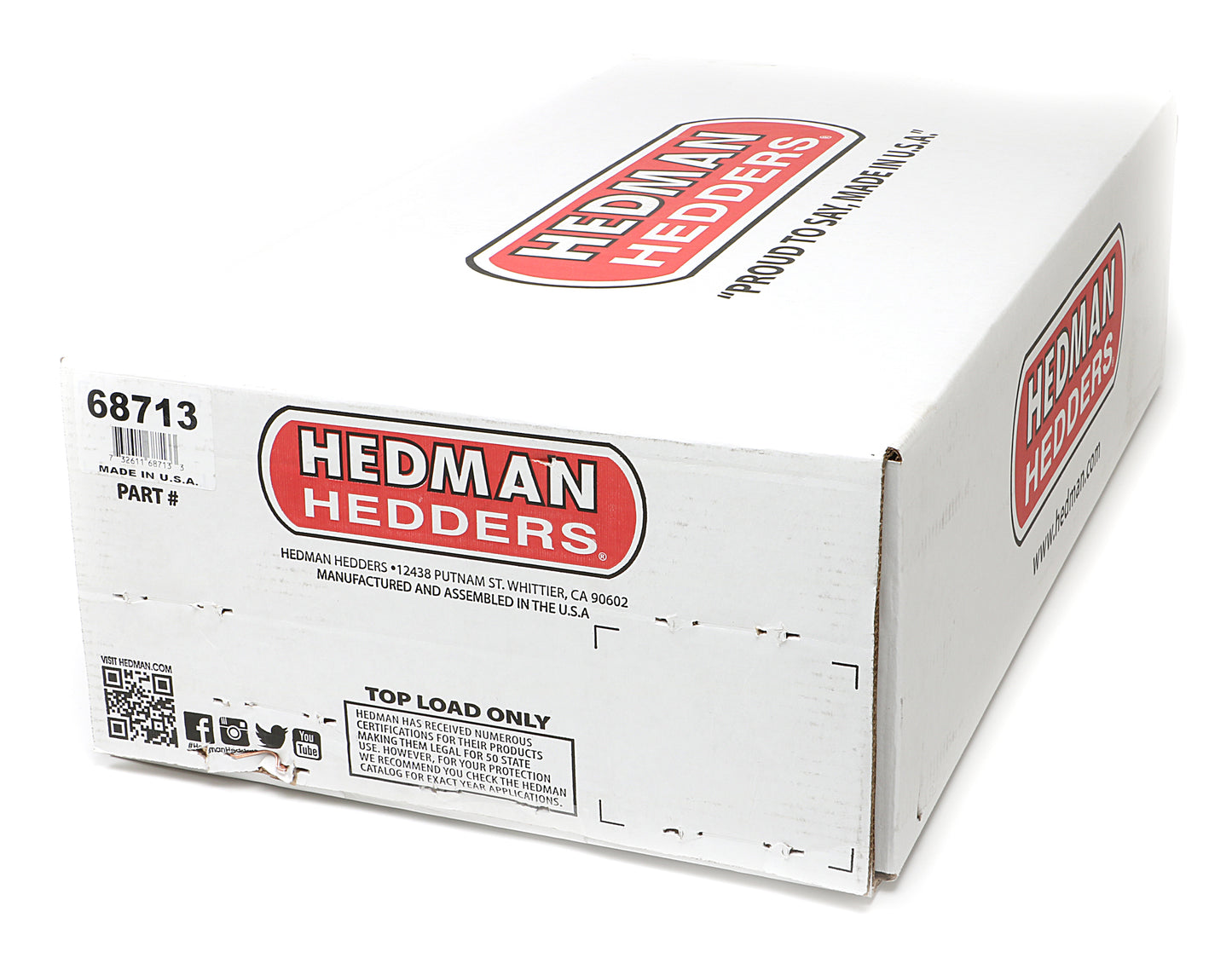 Hedman Hedders LS SWAP HEADERS; MID LENGTH; 67-69 CAMARO/FIREBIRD (F-BODY) & 68-74 NOVA/VENTURA (X-BODY); BLACK MAXX BLACK CERAMIC COATED 68713