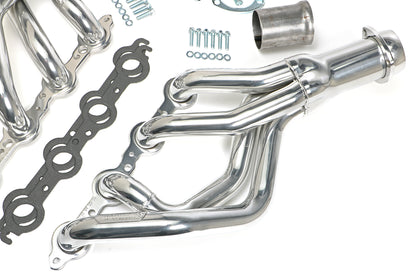 Hedman Hedders LS SWAP HEADERS; MID LENGTH; 67-69 CAMARO/FIREBIRD (F-BODY) & 68-74 NOVA/VENTURA (X-BODY); HTC SILVER CERAMIC COATED 68716